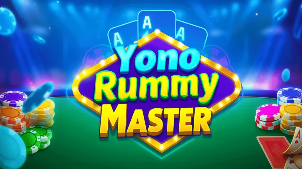 Yono Rummy Master Banner - Play Online Rummy Card Games, Win Real Cash & Bonuses